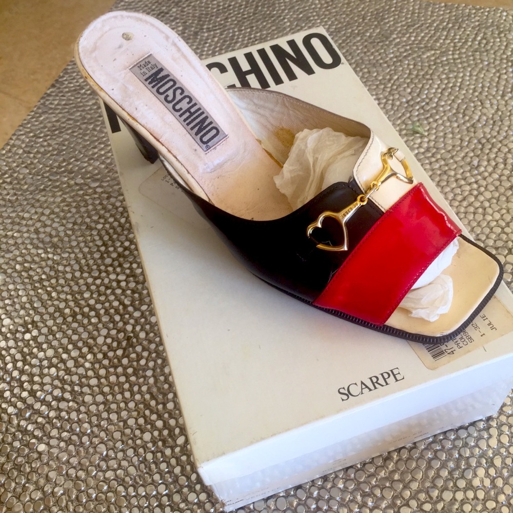 MOSCHINO VINTAGE SLIDES💝HP